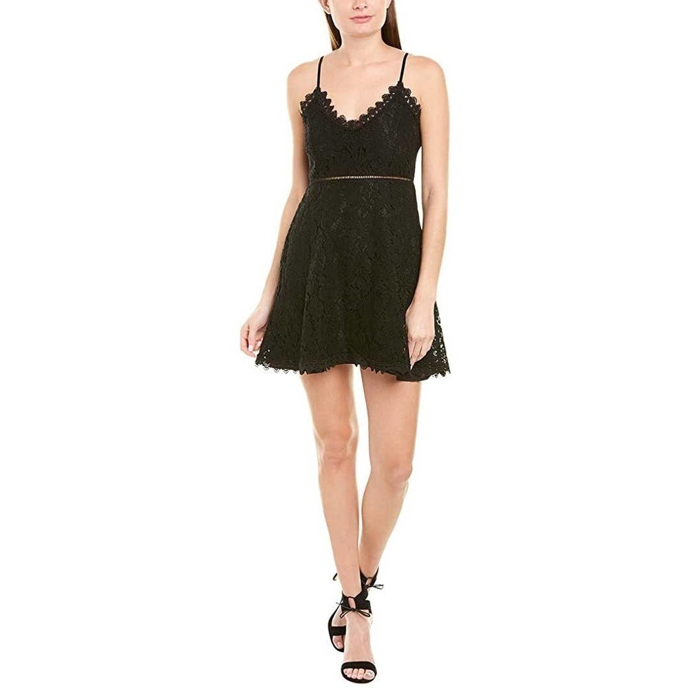 JACK BB Dakota Music Lace Dress NEW Blk Mini Dress
